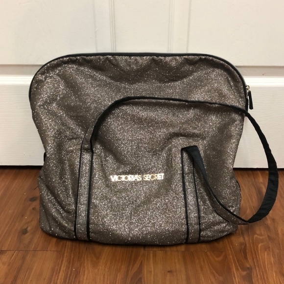 Victoria's Secret  Glitter Gold Tote - Picture 2 of 6